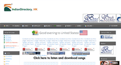 Desktop Screenshot of indiandirectoryhk.com